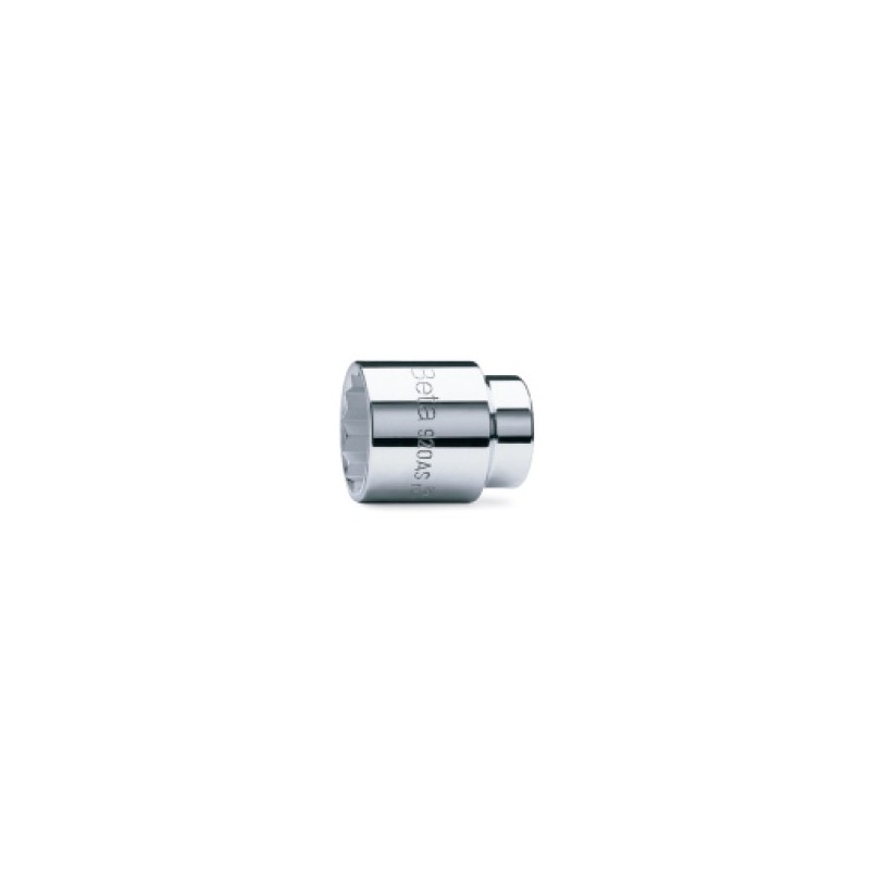 Ref. 920AS - Vaso estándar en pulgadas 1/2" multicara
