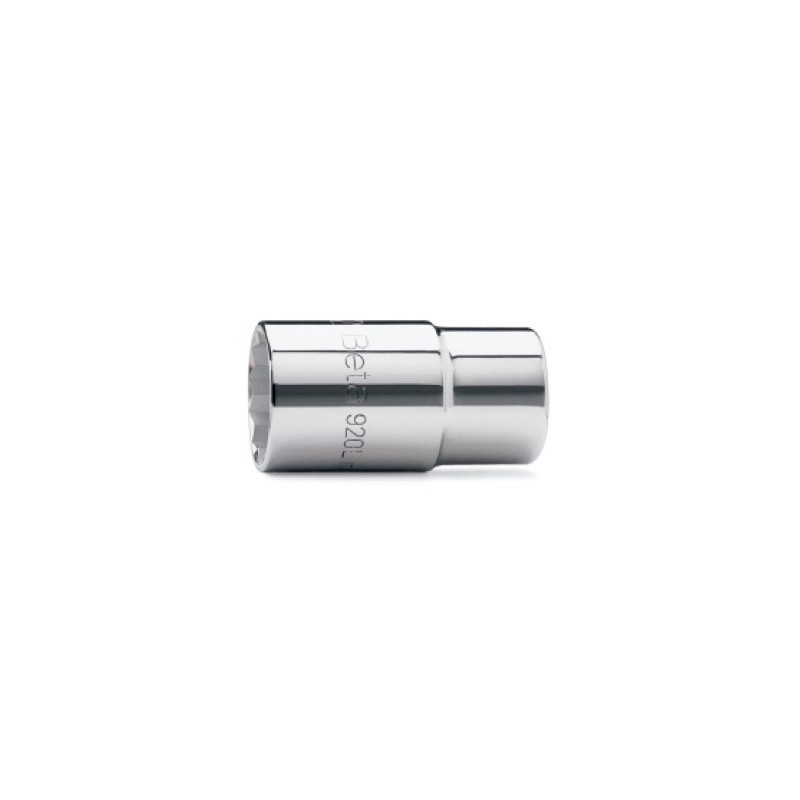 Ref. 920BL - Vaso largo en métrico 1/2" multicara