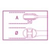 Ref. 920/55Q - Carraca cabeza redonda 1/2" 48d