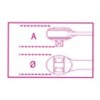 Ref. 920/55 - Carraca cabeza redonda 1/2" 72d