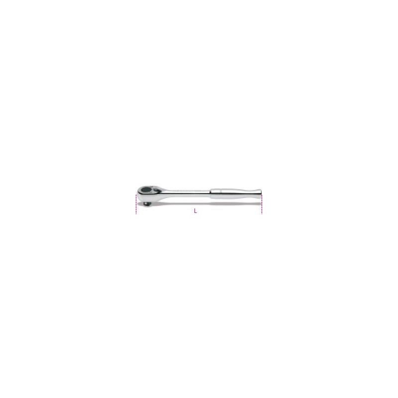 Ref. 920M/55 - Carraca estándar metal 1/2" 48d