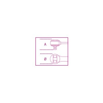 Ref. 920/58 - Carraca con cabeza giratoria 1/2" 52d