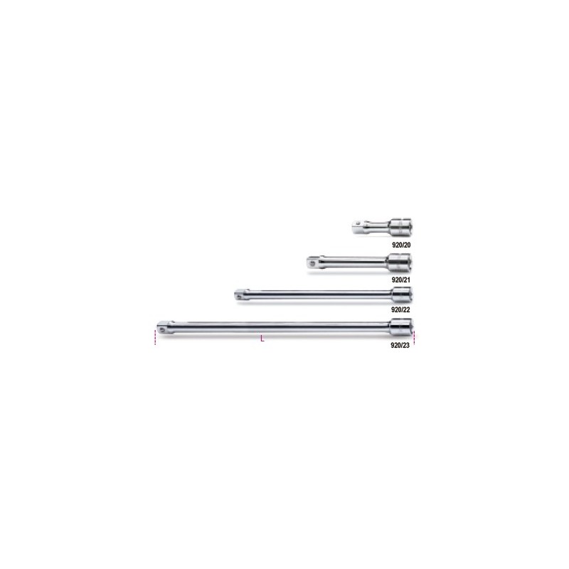 Ref. 920/... - Extensión estándar 1/2" 75-375mm