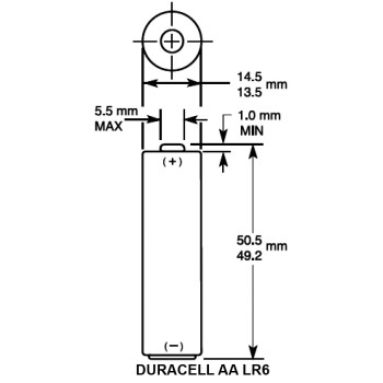 Ref. 0415 006 015 - Pila Alcalina AA1,5V LR6