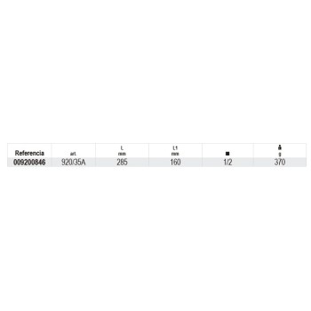 Ref. 920/35A - Empuñadura articulada 1/2"
