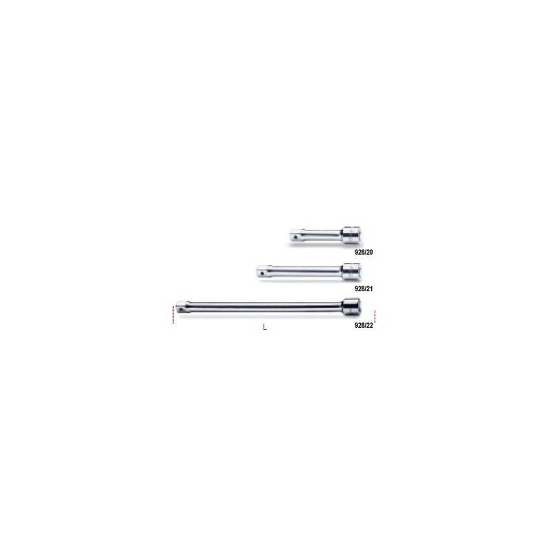 Ref. 928/... - Extensión estándar 3/4" 100-380 mm
