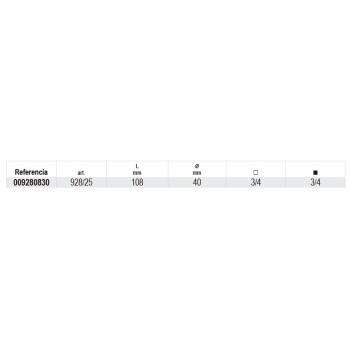 Ref. 928/25 - Articulación universal 3/4"