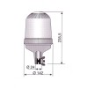 Ref. 0475 450 12 - Luz Giratoria Flexible