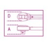 Ref. 666N - Llave dianamometrica 1/4” - 3/8” - 1/2”