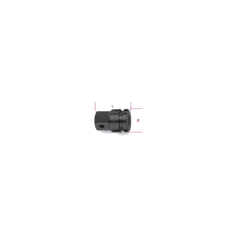 Ref. 710/16 - Adaptador agrandador impacto hembra 3/8” macho 1/2”