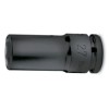 Ref. 720L - Vaso impacto 1/2” hexagonal Largo métrico