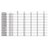 Ref. 720LS - Vaso impacto 1/2” hexagonal Largo métrico pared fina