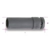 Ref. 720LS - Vaso impacto 1/2” hexagonal Largo métrico pared fina