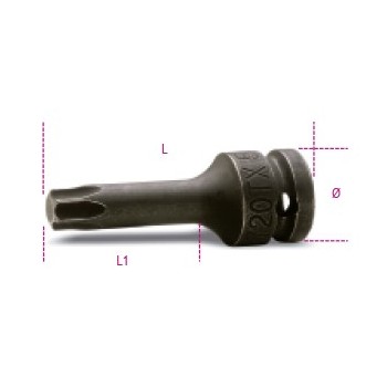 Ref. 720TX - Vaso impacto 1/2” punta Torx