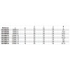Ref. 720ME - Vaso impacto 1/2” punta hexagonal