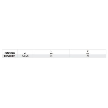 Ref. 720/25 - Articulación universal impacto 1/2”