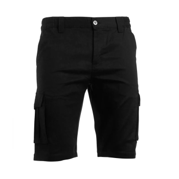 Ref. Pantalón Bermuda de Trabajo Negro