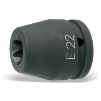 Ref. 728FTX - Vaso impacto 3/4” para tornillos macho Torx