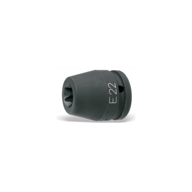 Ref. 728FTX - Vaso impacto 3/4” para tornillos macho Torx
