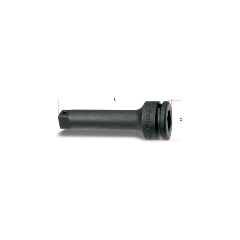 Ref. 728/22 - Alargador impacto 3/4” 250mm