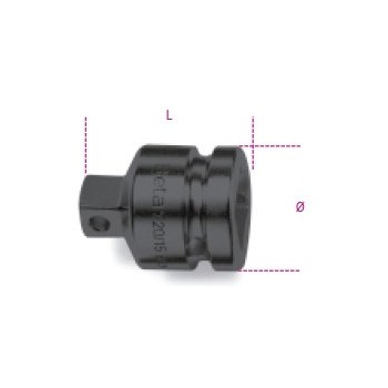 Ref. 729/15 - Adaptador reductor impacto hembra 1" macho 3/4”