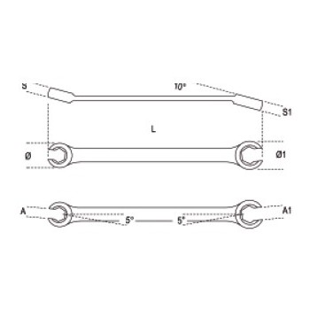 Ref. 94 - Llaves para tuberías métrico