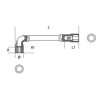 Ref. 933 - Llaves de pipa dobles hexagonales