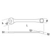 Ref. 42AS - Llave combinada en pulgadas