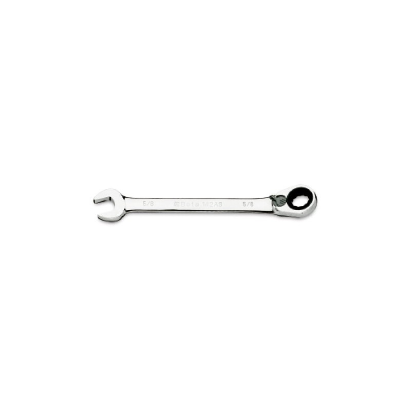 Ref. 142AS - Llave combinada con carraca reversible en pulgadas