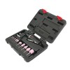 Ref. 0880 QA0215A - Caja de Amoladora Recta con Accesorios, 15 piezas