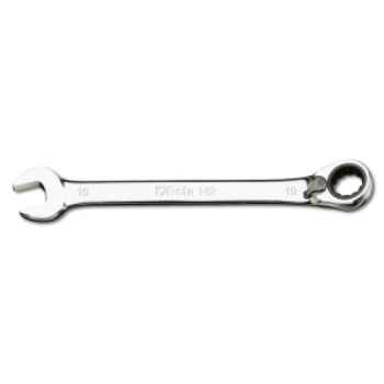 Ref. 142 - Llave combinada corta con carraca