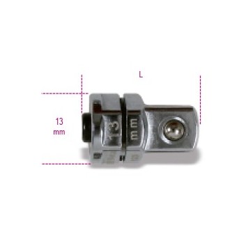 Ref. 123Q3/8 - Adaptador de desenganche rápido 3/8" para llaves de carraca 13 mm