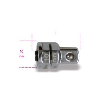 Ref. 123Q1/4 - Adaptador de desenganche rápido 1/4" para llaves de carraca 10 mm