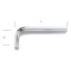 Ref. 96C/AS - Llave macho acodada hexagonal corta pulgadas