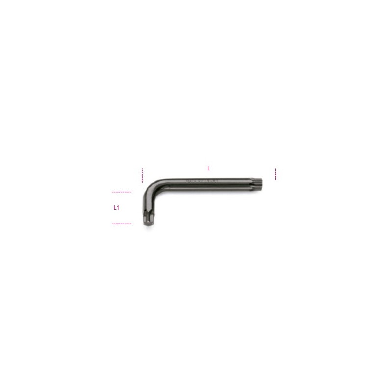 Ref. 97TX - Llave macho acodada huella Torx