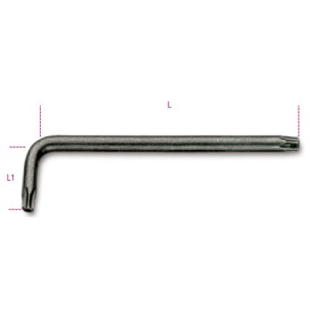 Ref. 97RTX - Llave macho acodada huella Torx inviolable