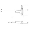 Ref. 97TTX - Llaves macho acodadas con mango para tornillos con huella Torx