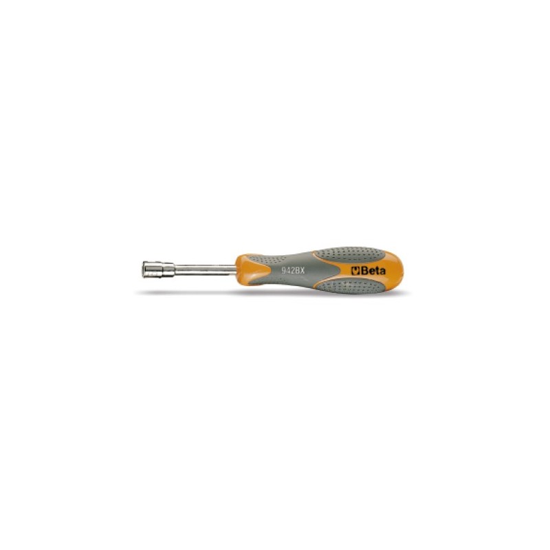 Ref. 942BX - Destornilladores de vaso hexagonales tipo corto cromadas con mango