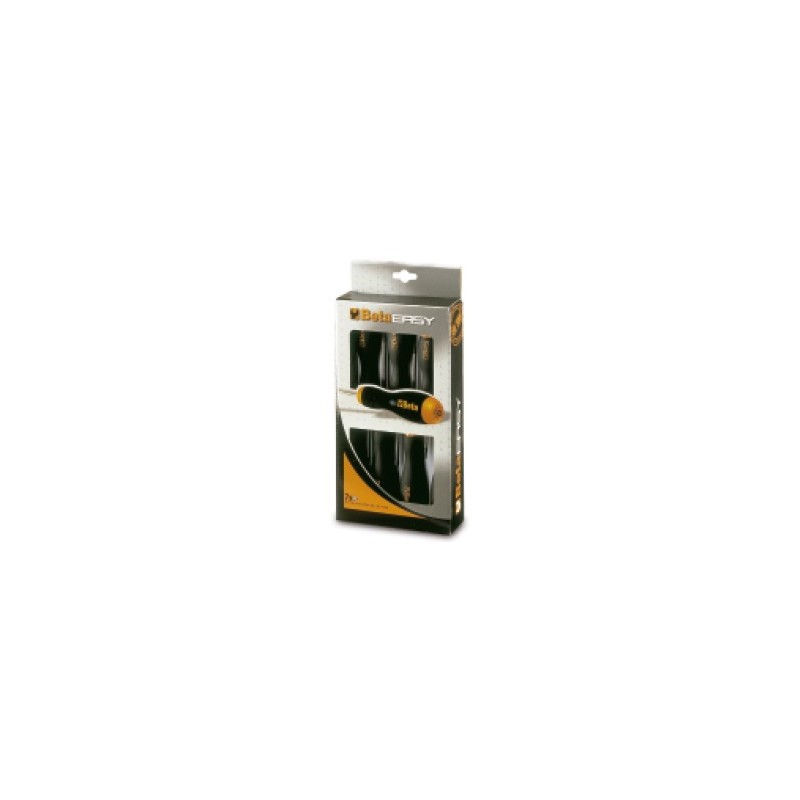 Ref. 1208RTX/D - Juego de 7 destornilladores macho para tornillos con huella Torx inviolable