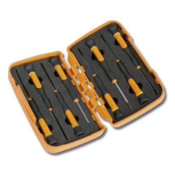 Ref. 1257LPH/S8 - Juego de 8 microdestornilladores cabeza ranurada y Phillips