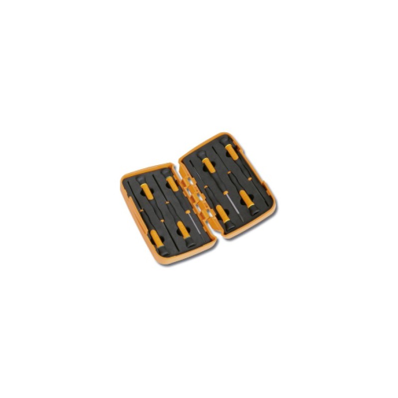 Ref. 1257LPH/S8 - Juego de 8 microdestornilladores cabeza ranurada y Phillips