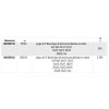 Ref. 55/B - Juego en bolsa de llaves fijas de dos bocas abiertas