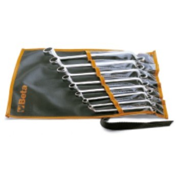 Ref. 90/B - Juego en bolsa de 8 llaves de estrella acodadas de dos bocas