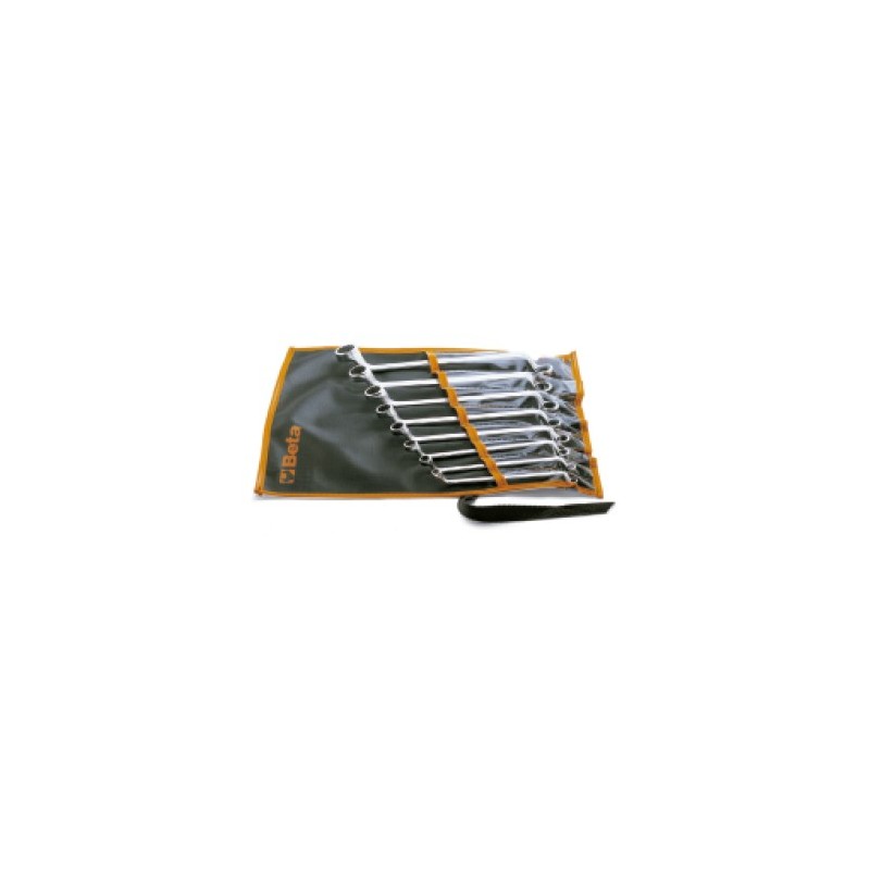 Ref. 90/B - Juego en bolsa de 8 llaves de estrella acodadas de dos bocas