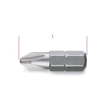 Ref. 861PH - Puntas de 1/4 para tornillos con huella de cruz Phillips