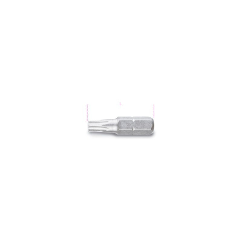 Ref. 861TX - Puntas de 1/4 para tornillos con huella Torx