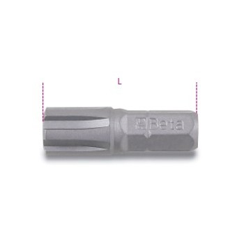 Ref. 861RIBE - Puntas de 1/4 para tornillos con huella RIBE
