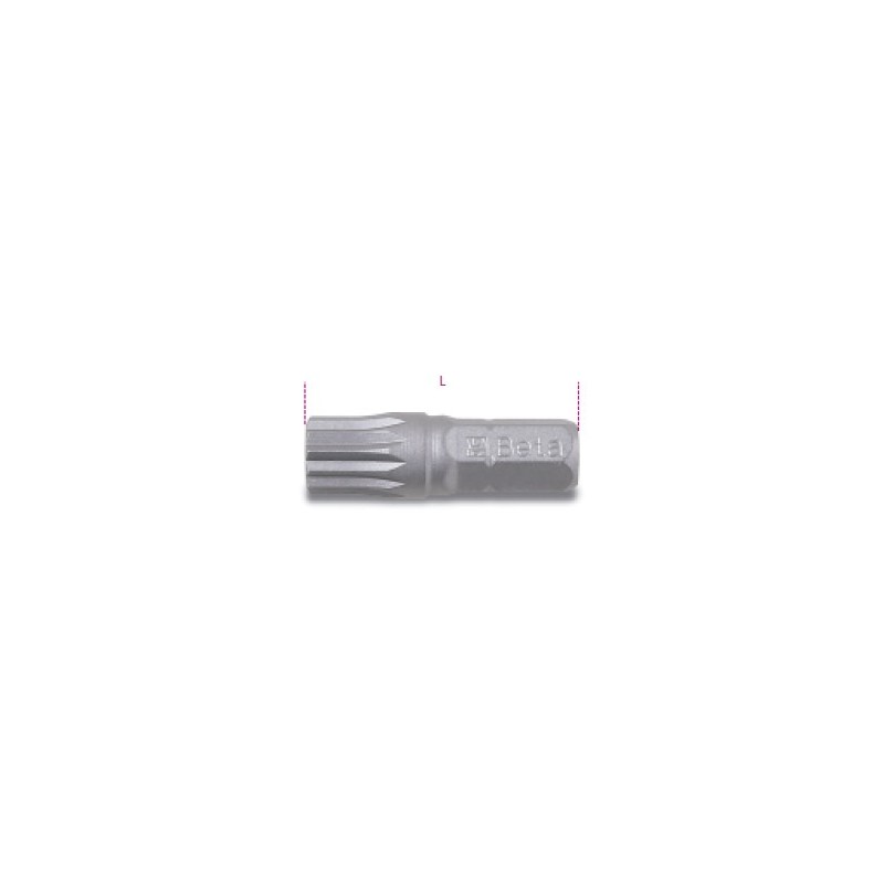 Ref. 861XZN - Puntas de 1/4 para tornillos con huella XZN