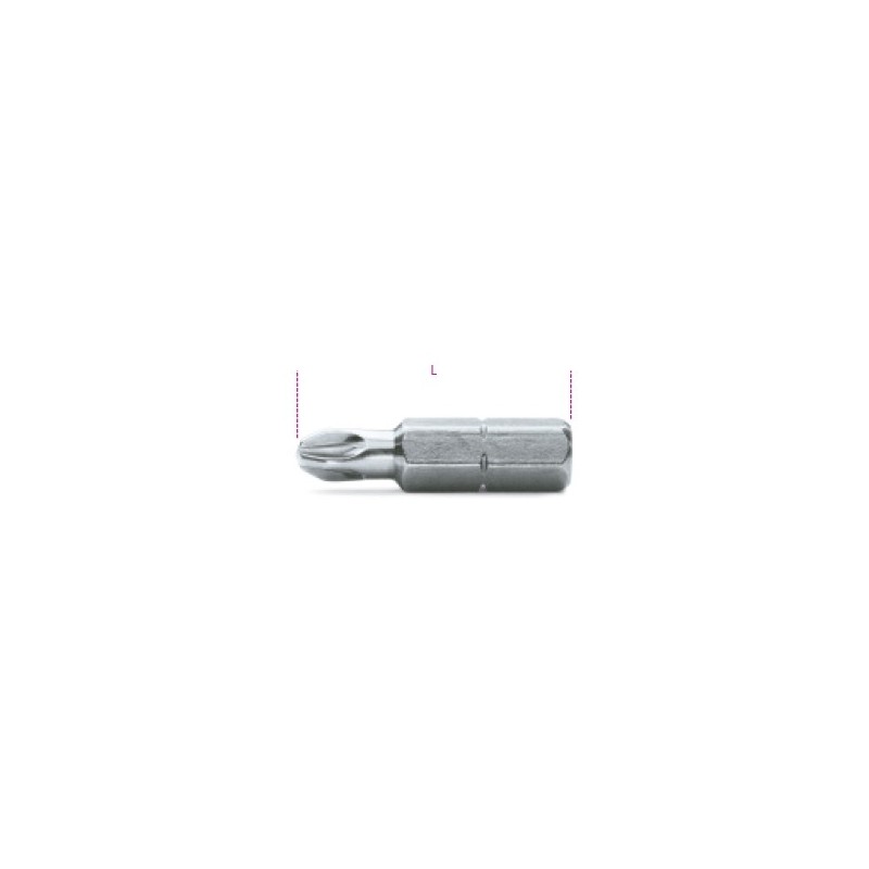 Ref. 866PZ - Puntas de 5/16 para tornillos con huella de cruz Pozidriv-Supadriv
