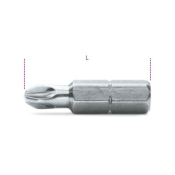 Ref. 866PZ - Puntas de 5/16 para tornillos con huella de cruz Pozidriv-Supadriv